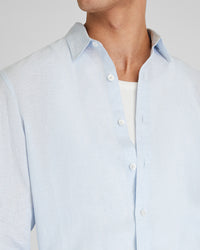 Carlo Bassetti Italian Linen Stripe Shirt