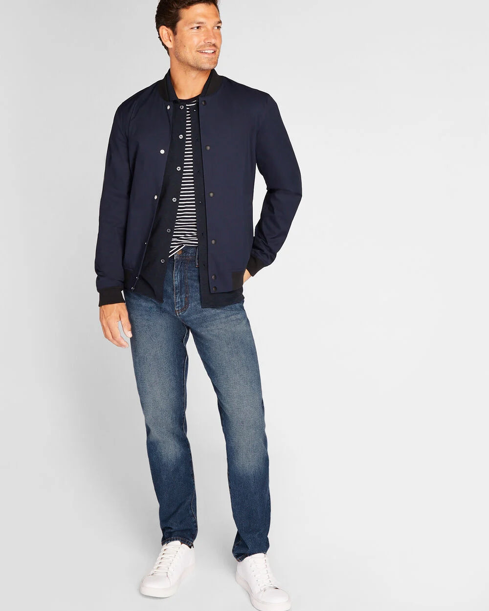Club Monaco - Slim Straight Jeans - Indigo