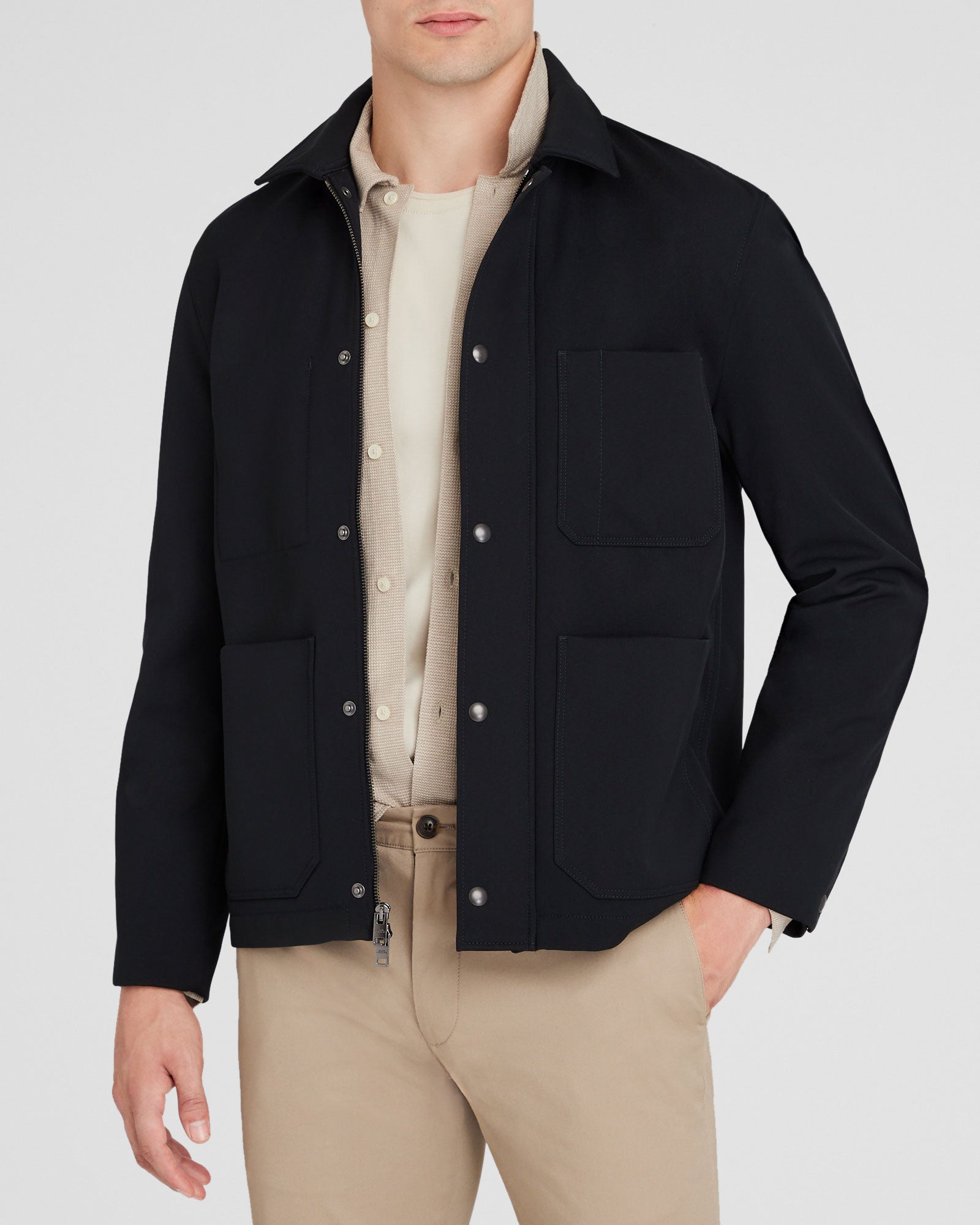 CLUB MONACO - Veste de travail doublée - Anthracite