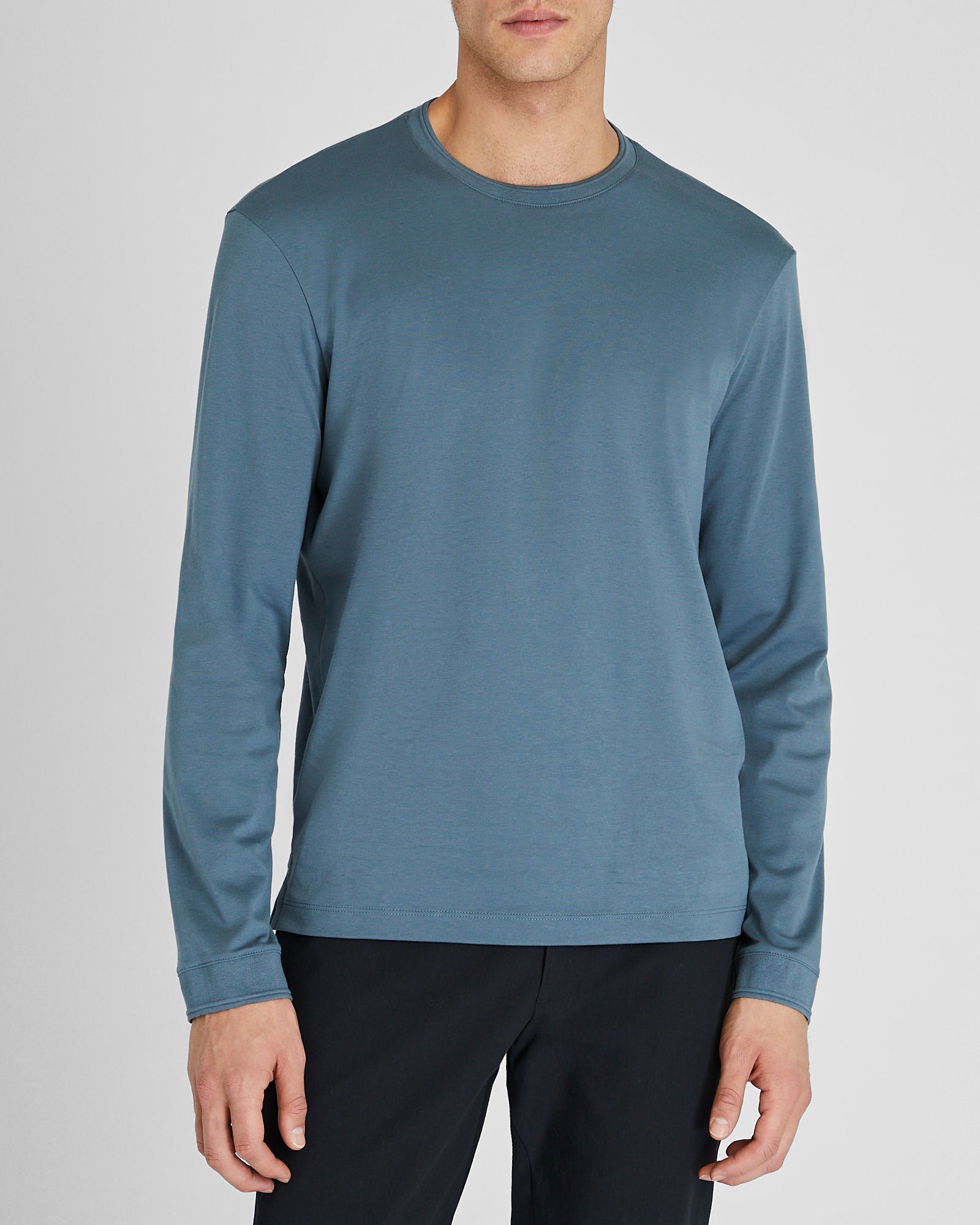 CLUB MONACO - T-shirt raffiné à manches longues - Verre De Mer