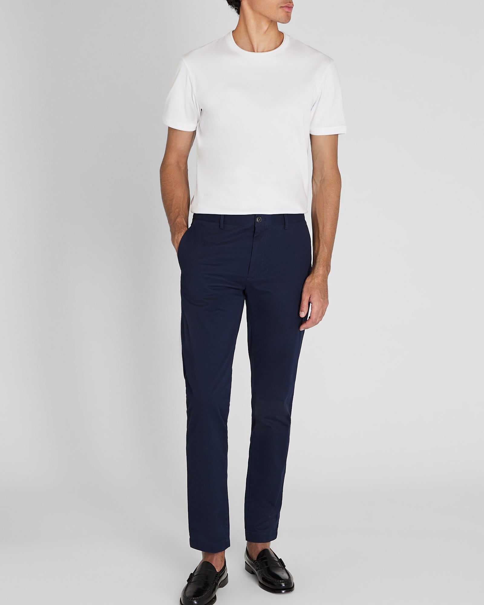 CLUB MONACO - T-shirt raffiné à manches courtes - Blanc