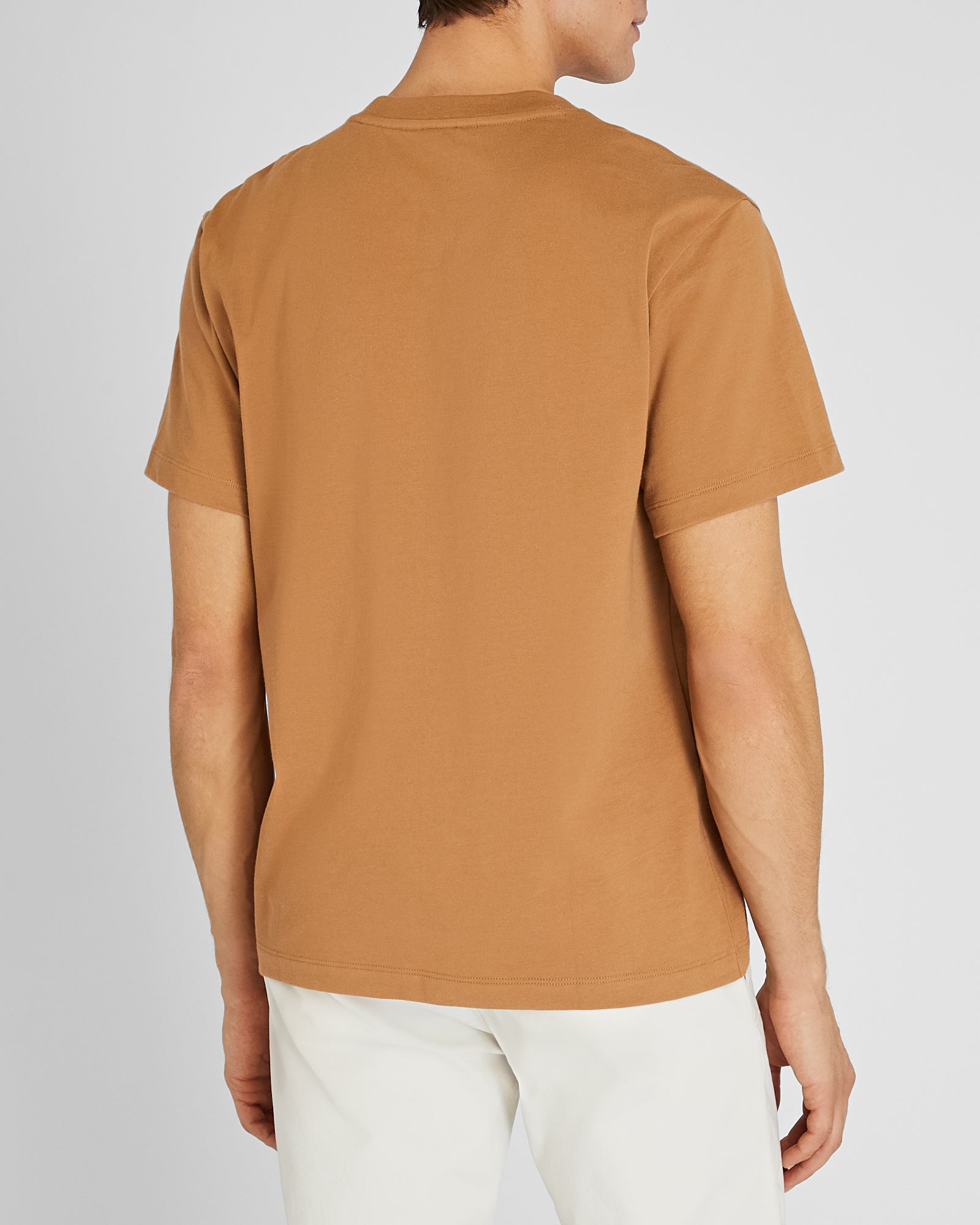 CLUB MONACO - T-shirt décontracté à manches courtes - Caramel