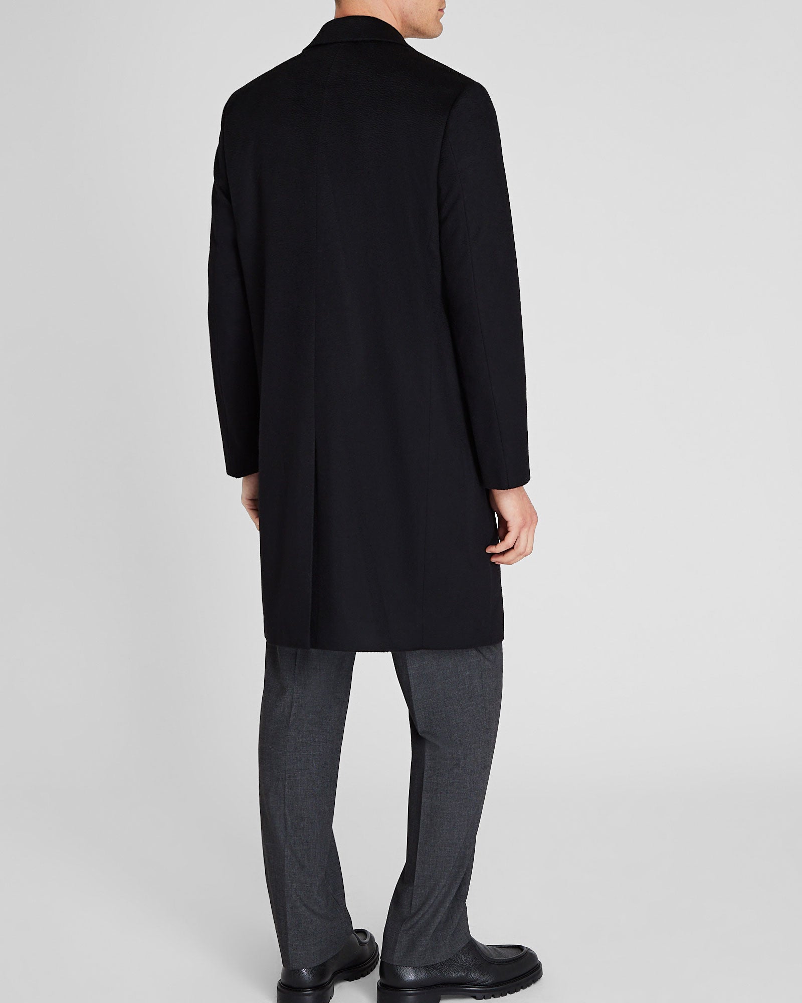 CLUB MONACO - Capsule Cashmere Coat - Black