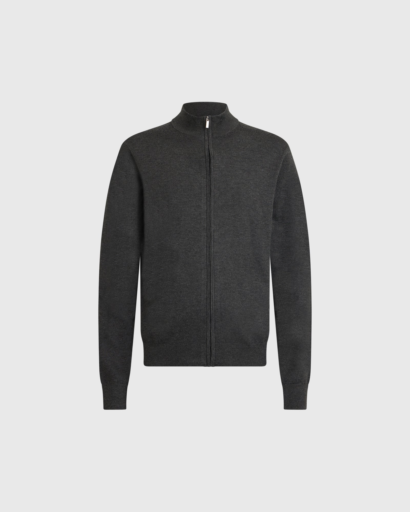 Club Monaco - Tech Full Zip Sweater - Charcoal