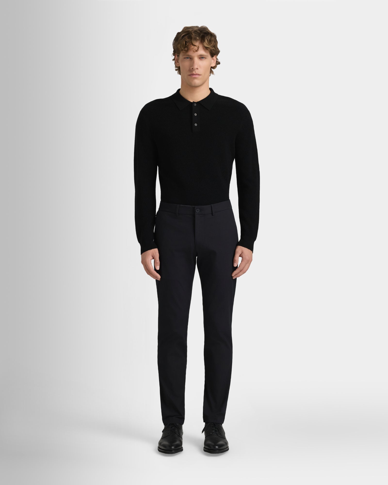 Men's Black Connor Tech Pant | Club Monaco Corp, CA US