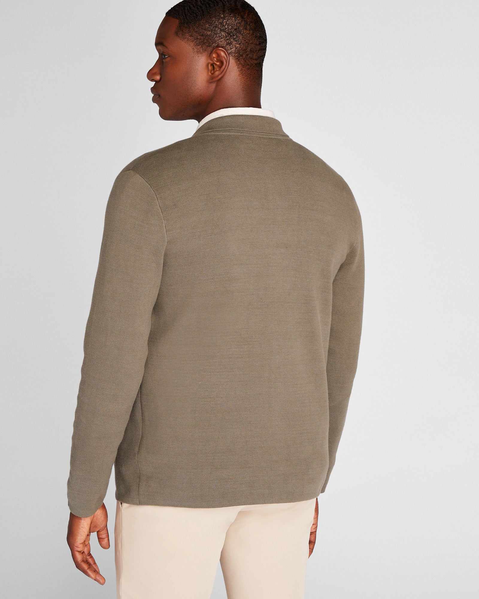 CLUB MONACO - Milano Sweater Jacket - Grey