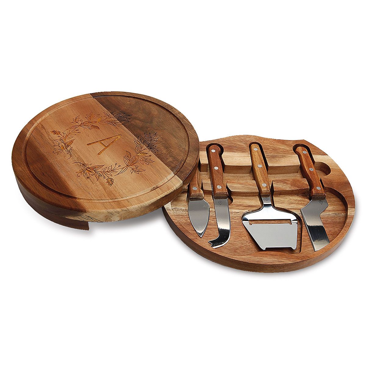 CLUB MONACO - Personalized Acacia Cheese Board Set - 