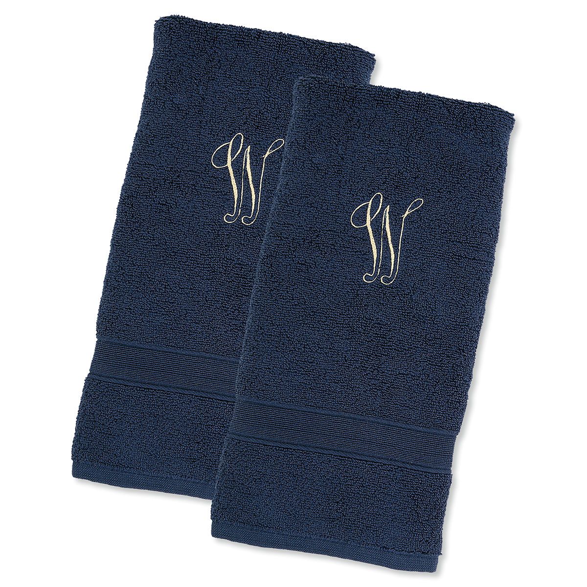 CLUB MONACO - Navy Hand Towels - 