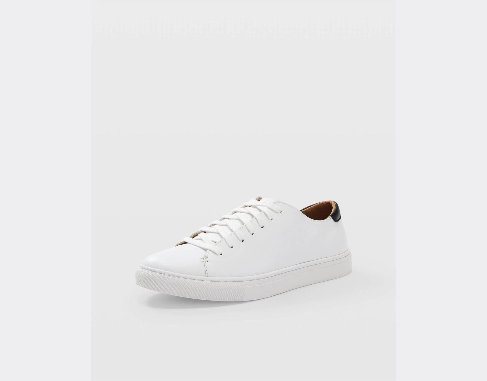 CLUB MONACO - Club Monaco Leather Sneaker - White