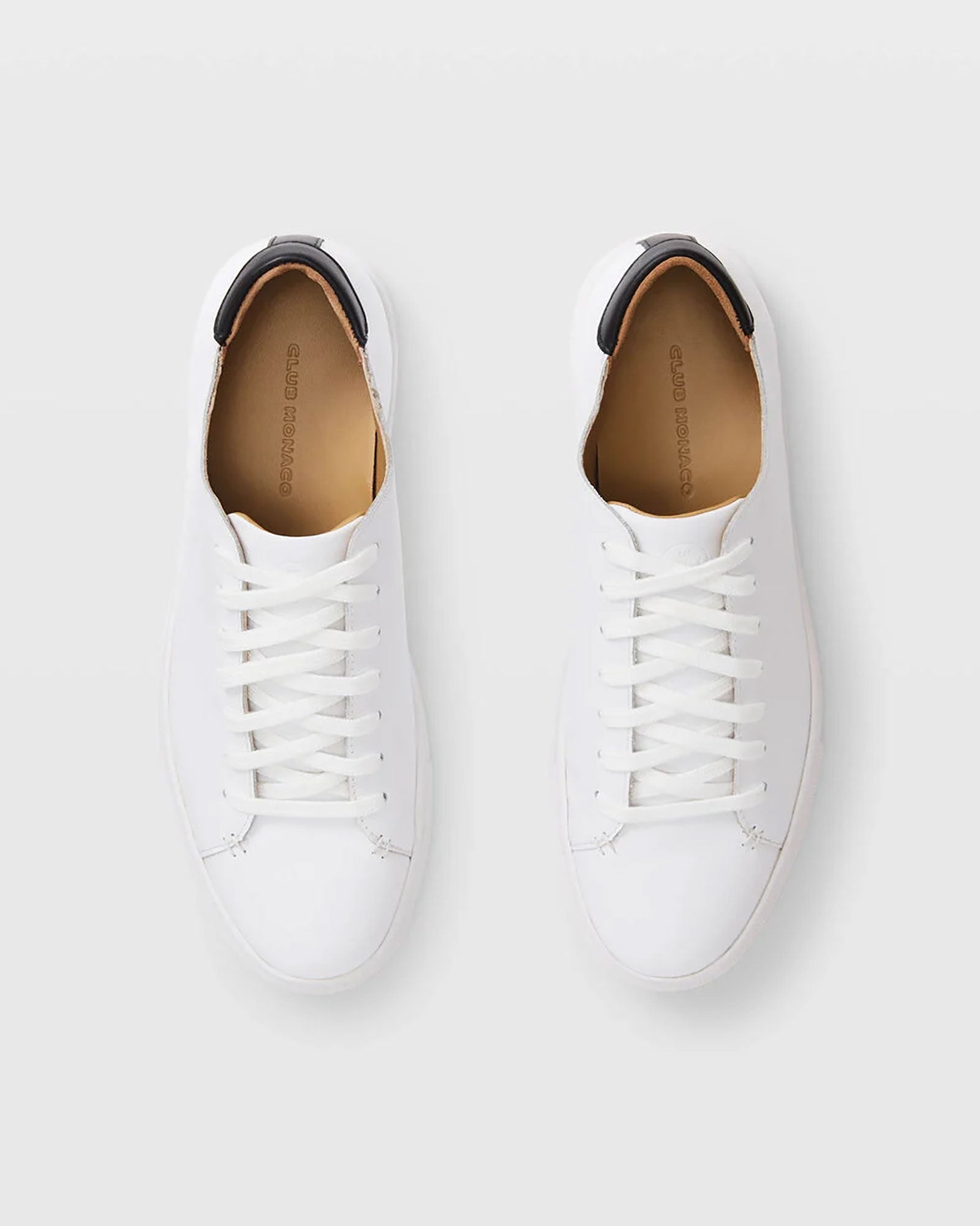 CLUB MONACO - Club Monaco Leather Sneaker - White