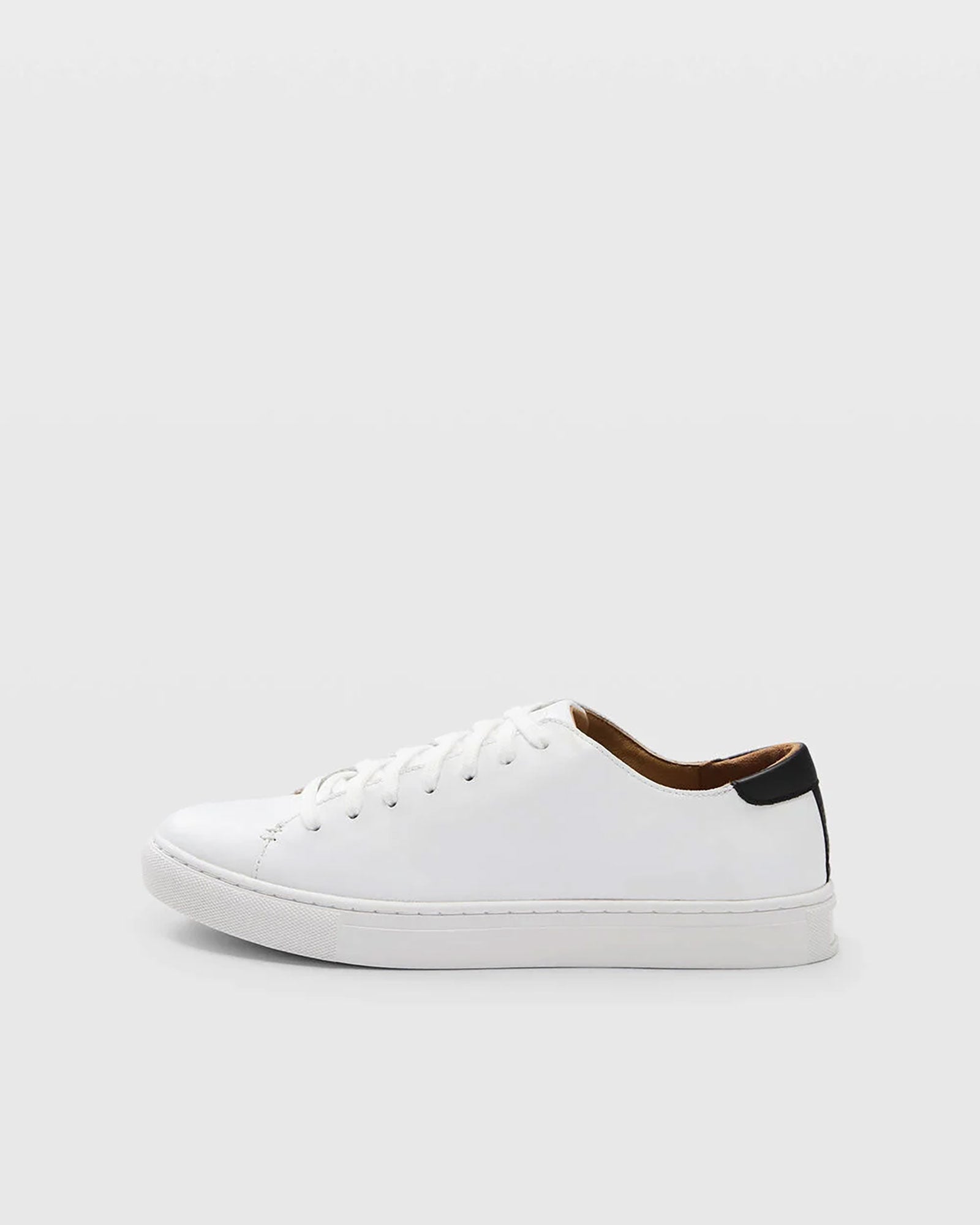 CLUB MONACO - Club Monaco Leather Sneaker - White