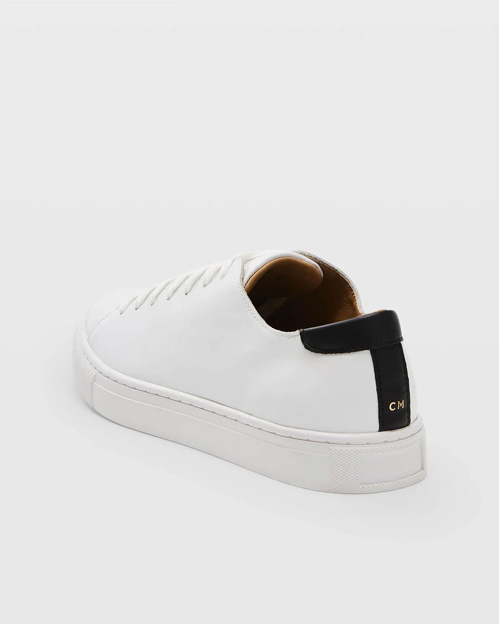 CLUB MONACO - Club Monaco Leather Sneaker - White